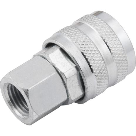 Engate rápido fêmea rosca 1/4” x 1/4” com rolete - Vonder Menor preço em Engate rápido fêmea rosca 1/4” x 1/4” com rolete - Vonder