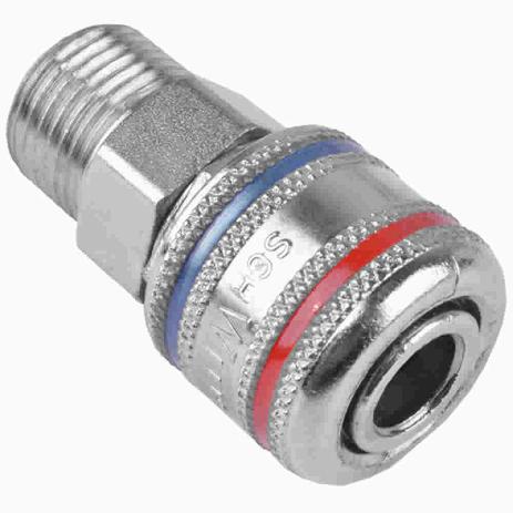 Engate rapido macho rosca 1/2 pol e vazão 1/4 pol - er767m - schweers Menor preço em Engate rapido macho rosca 1/2 pol e vazão 1/4 pol - er767m - schweers
