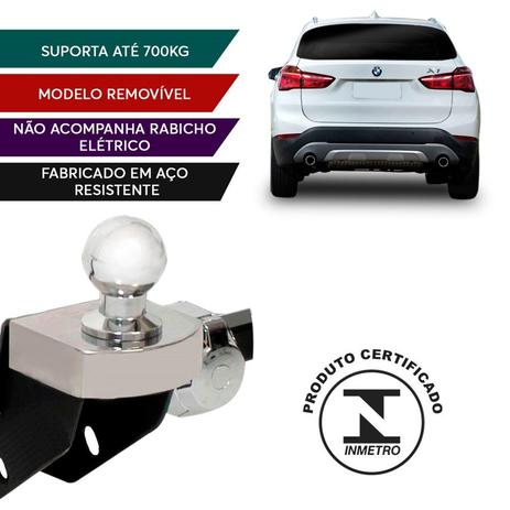 Engate Reboque Bmw X1 2016 A 2018 700kg Removivel Rabicho - Gedeval é ruim? Engate Reboque Bmw X1 2016 A 2018 700kg Removivel Rabicho - Gedeval é boa?