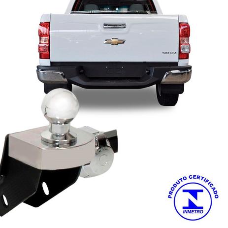 Engate Reboque Chevrolet S10 2012 A 2016 Removivel 1500 KG - Gedeval Menor preço em Engate Reboque Chevrolet S10 2012 A 2016 Removivel 1500 KG - Gedeval