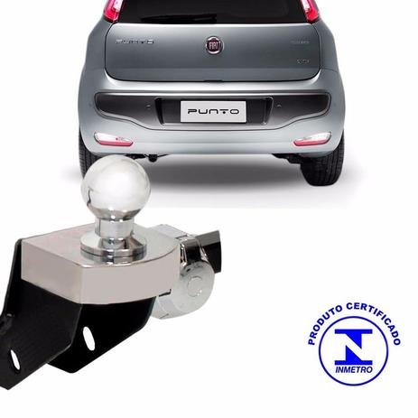 Engate Reboque Fiat Punto 2007 A 2017 Fixo 700 Kg - Gedeval Menor preço em Engate Reboque Fiat Punto 2007 A 2017 Fixo 700 Kg - Gedeval