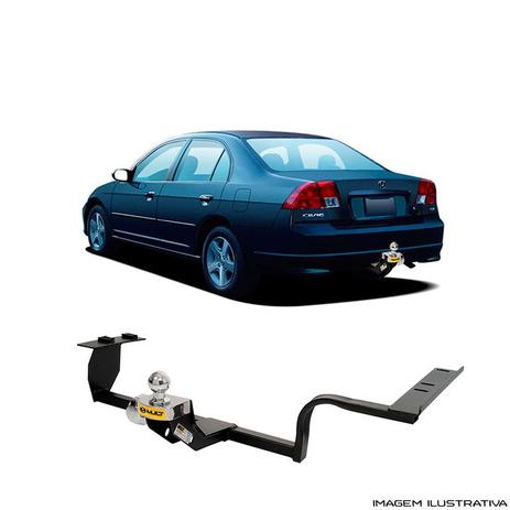 Engate Reboque Honda Civic Sedan 2001 a 2006 Santo Andre - ABC - SP Menor preço em Engate Reboque Honda Civic Sedan 2001 a 2006 Santo Andre - ABC - SP