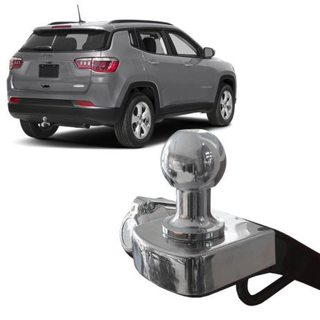 Engate Reboque Jeep Compass 2017 a 2019 Rabicho Fixo 700kg - GeneralCar Menor preço em Engate Reboque Jeep Compass 2017 a 2019 Rabicho Fixo 700kg - GeneralCar