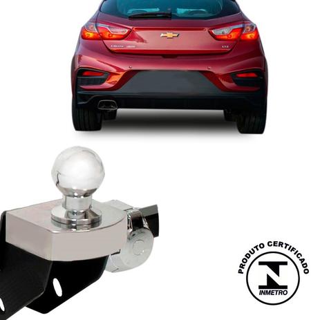 Engate Reboque Rabicho Cruze Hatch Turbo 2017 2018 700kg - Gedeval Menor preço em Engate Reboque Rabicho Cruze Hatch Turbo 2017 2018 700kg - Gedeval