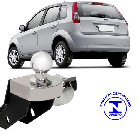 Engate Reboque Rabicho Fiesta Hatch 2004 A 2012 Fixo 700kg - Gedeval Menor preço em Engate Reboque Rabicho Fiesta Hatch 2004 A 2012 Fixo 700kg - Gedeval