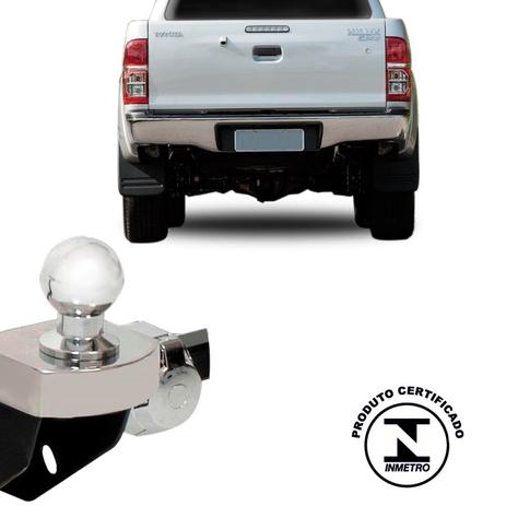 Engate Reboque Rabicho Hilux 2005 A 2015 Removivel 3000kg - Gedeval Menor preço em Engate Reboque Rabicho Hilux 2005 A 2015 Removivel 3000kg - Gedeval