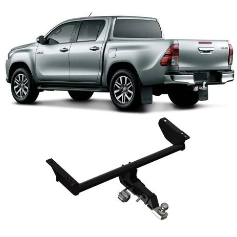 Engate Reboque Rabicho Hilux 2005 Acima - Removível - Gedeval Menor preço em Engate Reboque Rabicho Hilux 2005 Acima - Removível - Gedeval