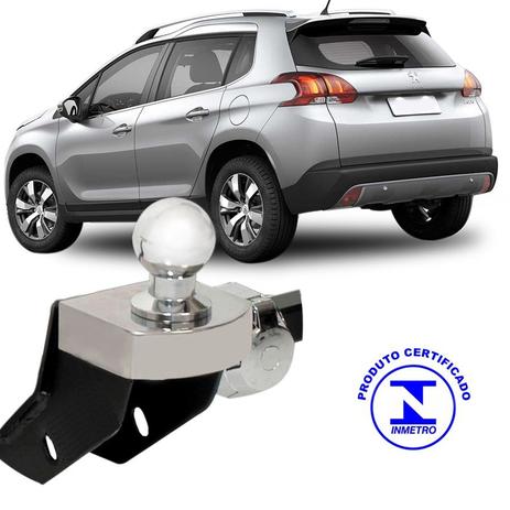 Engate Reboque Rabicho Peugeot 2008 2015 À 2018 Fixo 700kg - Gedeval Menor preço em Engate Reboque Rabicho Peugeot 2008 2015 À 2018 Fixo 700kg - Gedeval