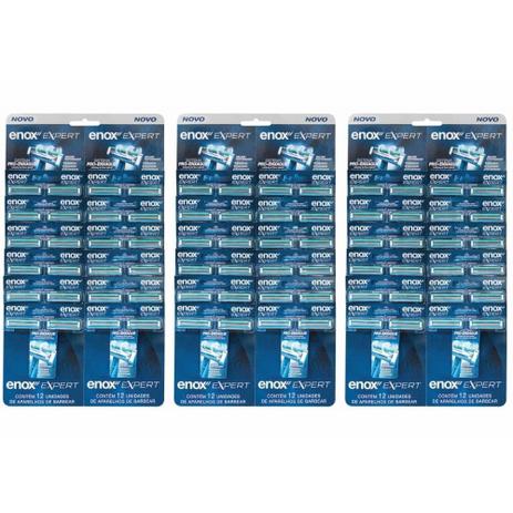 Enox Expert Aparelho Barbear De Masculino 12x2 (Kit C/03) Menor preço em Enox Expert Aparelho Barbear De Masculino 12x2 (Kit C/03)