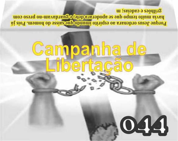 Envelope de Campanha - Campanha de Libertação Menor preço em Envelope de Campanha - Campanha de Libertação