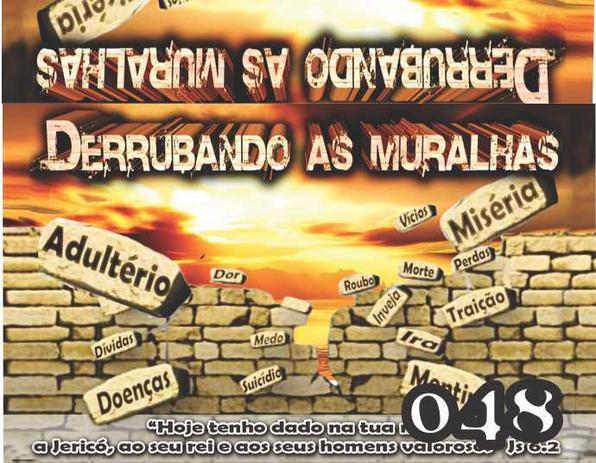 Envelope de Campanha - Derrubando as Muralhas Menor preço em Envelope de Campanha - Derrubando as Muralhas