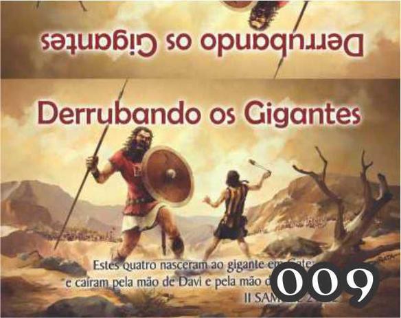 Envelope de Campanha - Derrubando os Gigantes Menor preço em Envelope de Campanha - Derrubando os Gigantes
