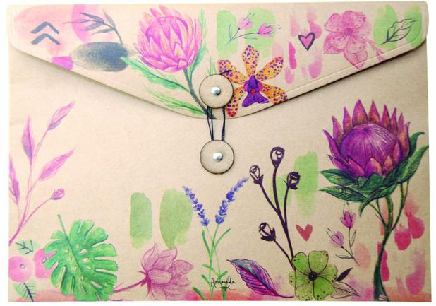 Envelope Kraft Vai e Vem Horizontal Botânica Ref.0016.02 Dello Menor preço em Envelope Kraft Vai e Vem Horizontal Botânica Ref.0016.02 Dello
