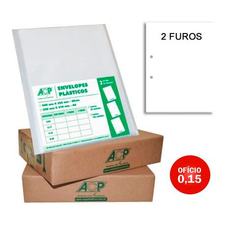 Envelope Plástico DAC 0,15 Grosso Oficio 2 Furos CX C/400 UN Menor preço em Envelope Plástico DAC 0,15 Grosso Oficio 2 Furos CX C/400 UN