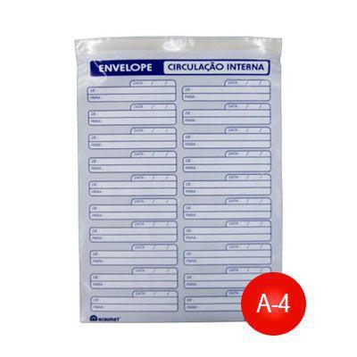 Envelope Vai-Vem Plástico A-4 771.0 Acrimet Menor preço em Envelope Vai-Vem Plástico A-4 771.0 Acrimet
