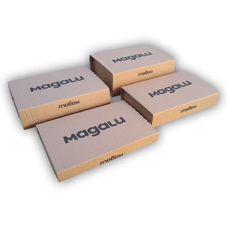 Envoltório de papelão personalizado Magalu (C x L x A) 277 x 197 x 79mm - SCXLGG Kit com 50 unidades - Martins Embalagens