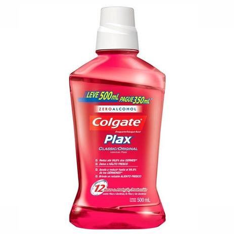 Enxaguante Bucal Colgate Plax Classic Leve 500 Pague 350ml é boa?