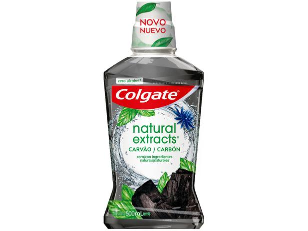Enxaguante Bucal Colgate sem Álcool - Natural Extracts Carvão 500ml é boa?