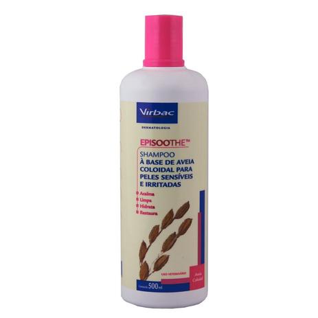 Menor preço em Episoothe (Allercalm) Shampoo 500ml Peles Sensíveis Cães e Gatos- Virbac