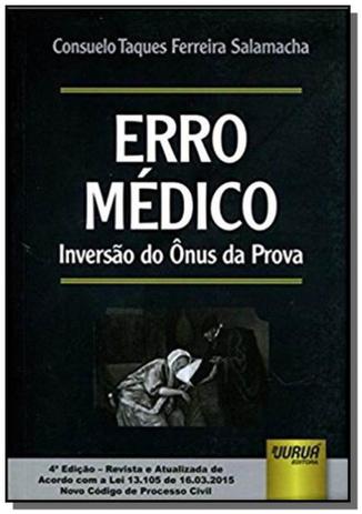 Erro medico inversao do onus da prova 01 - Jurua Menor preço em Erro medico inversao do onus da prova 01 - Jurua