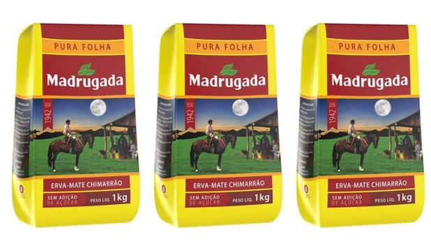 Erva Mate Madrugada Pura Folha Kit 3Kg Menor preço em Erva Mate Madrugada Pura Folha Kit 3Kg