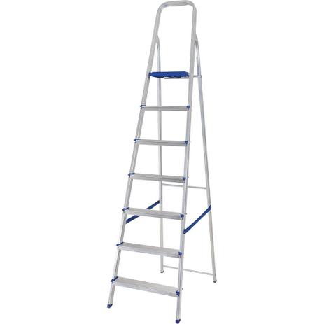 Escada 7 Degraus Alumínio Mor - Prata é boa?
