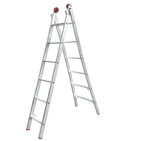 Escada de Alumínio Extensível Dupla 2X6 12 Degraus - Worker é ruim? Escada de Alumínio Extensível Dupla 2X6 12 Degraus - Worker é boa?