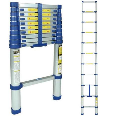 Escada de Alumínio Telescópica 10 Degraus 3,2 Metros MOR é boa?