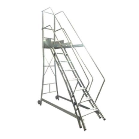 Escada de Aluminio Trepadeira 7 Degraus Corrimao 2 Lados TR 202/TR 201 - Alulev Menor preço em Escada de Aluminio Trepadeira 7 Degraus Corrimao 2 Lados TR 202/TR 201 - Alulev