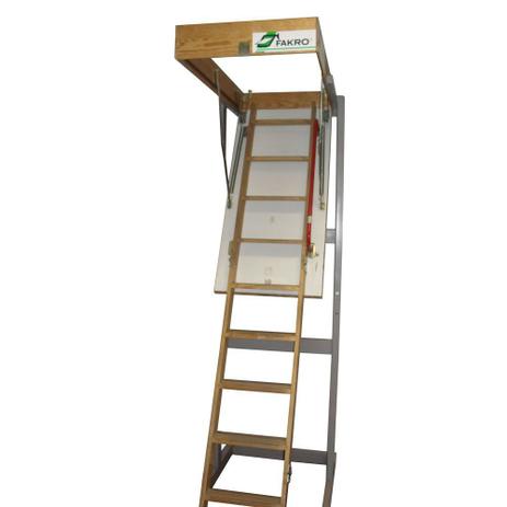 Escada de madeira para sotão LWK Komfort Escadup 60x130x305 - Fakro Menor preço em Escada de madeira para sotão LWK Komfort Escadup 60x130x305 - Fakro