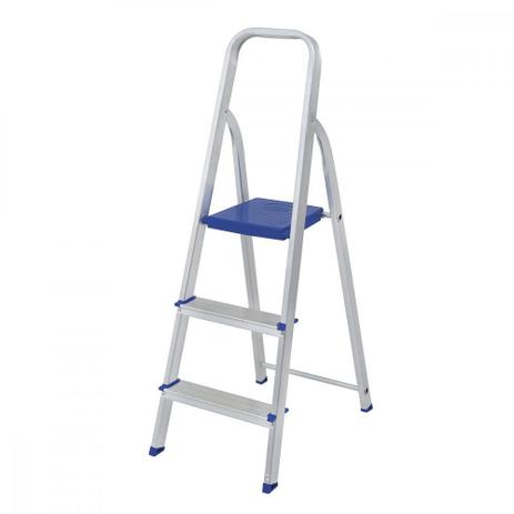 Escada Dobrável em Alumínio 3 Degraus MOR 5101 é ruim? Escada Dobrável em Alumínio 3 Degraus MOR 5101 é boa?