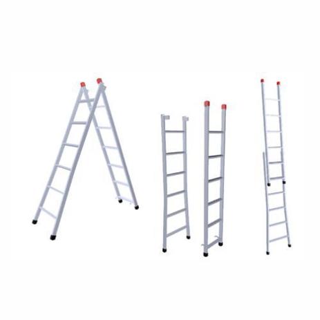 Escada Extensiva 12x22 Degraus 3,70x6,50 Ferro 120Kg 3 em 1 -215 NV - Novoletto Menor preço em Escada Extensiva 12x22 Degraus 3,70x6,50 Ferro 120Kg 3 em 1 -215 NV - Novoletto