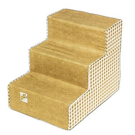 Escada Para Pet Com 3 Degraus Caqui E Xadrez Fábrica Pet Menor preço em Escada Para Pet Com 3 Degraus Caqui E Xadrez Fábrica Pet