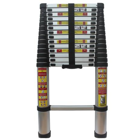 Escada Telescópica De Alumínio 4,40m Com 15 Degraus Tssaper é ruim? Escada Telescópica De Alumínio 4,40m Com 15 Degraus Tssaper é boa?