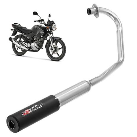 Escapamento Esportivo Moto Usa Racing Yamaha Ybr Factor 125 2009/13 - Pro Tork Menor preço em Escapamento Esportivo Moto Usa Racing Yamaha Ybr Factor 125 2009/13 - Pro Tork