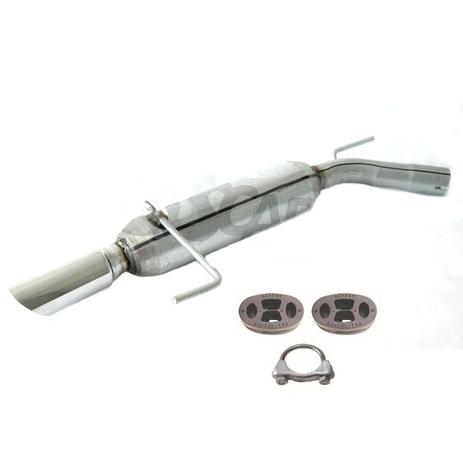 Escapamento Esportivo Traseiro Corsa Hatch 2002/2005+Coxim - Diskscap Menor preço em Escapamento Esportivo Traseiro Corsa Hatch 2002/2005+Coxim - Diskscap