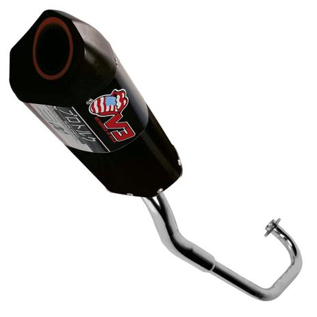 Escapamento V3 Titan Aluminio Preto ES-549P Pro Tork Menor preço em Escapamento V3 Titan Aluminio Preto ES-549P Pro Tork