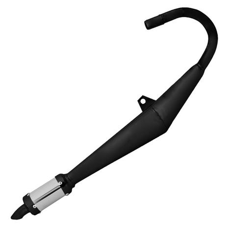 Escape Para Mobilete Dimensionado Com Ponteira Preto Cromo Forte Menor preço em Escape Para Mobilete Dimensionado Com Ponteira Preto Cromo Forte