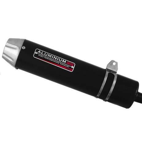 Menor preço em Escape Roncar Aluminium Ss Oval Nxr 160 Bros 15 Xre 190 16 Preto