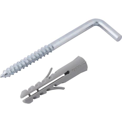 Escápula 6,3 x 70 mm com bucha de nylon E-10 pacote com 100 peças - Vonder Menor preço em Escápula 6,3 x 70 mm com bucha de nylon E-10 pacote com 100 peças - Vonder