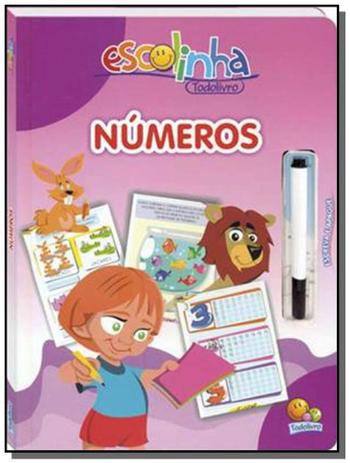 Escolinha todolivro: numeros - colecao escreva e a Menor preço em Escolinha todolivro: numeros - colecao escreva e a