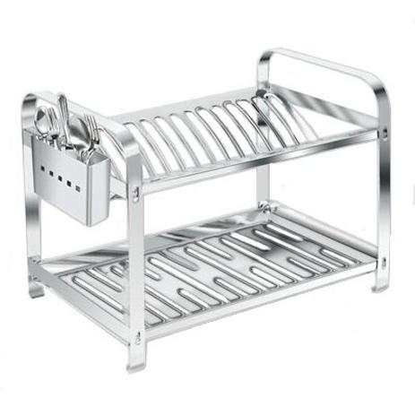 Escorredor 20 pratos com porta talher inox - Mak inox é boa?
