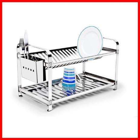 Escorredor 20 Pratos Montado Porta Talheres Em Aço Inox - Mak-Inox é boa?