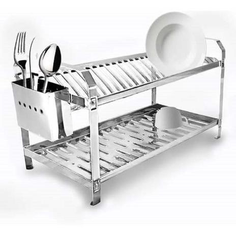 Escorredor de 20 Pratos Montado Porta Talher Inox / Bandeja - Dinox é boa?