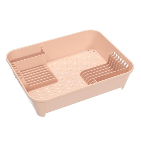 Escorredor de Louças Basic 14,5 x 35 x 10,5 cm Rosa Blush - Coza - Brinox Menor preço em Escorredor de Louças Basic 14,5 x 35 x 10,5 cm Rosa Blush - Coza - Brinox