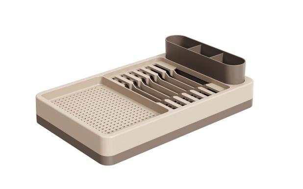 Escorredor de louças Flat 42 x 26 x 10 cm - Coza Menor preço em Escorredor de louças Flat 42 x 26 x 10 cm - Coza