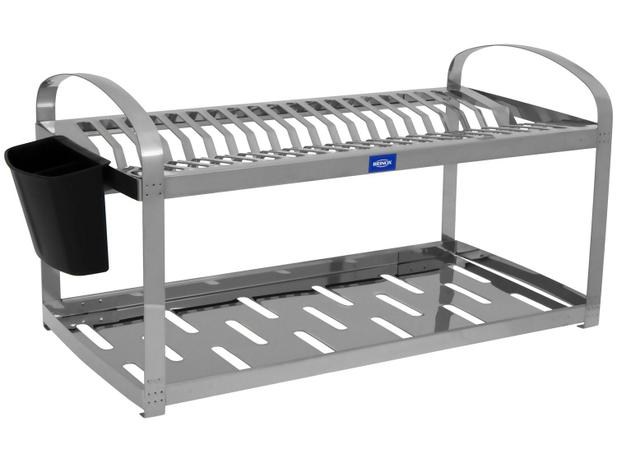 Escorredor de Louças Inox Brinox Suprema 2099/120 - 20 Pratos Menor preço em Escorredor de Louças Inox Brinox Suprema 2099/120 - 20 Pratos
