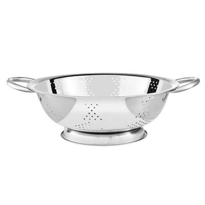 Escorredor de massa e legumes em aço inox 25,5cm - 123 útil Menor preço em Escorredor de massa e legumes em aço inox 25,5cm - 123 útil