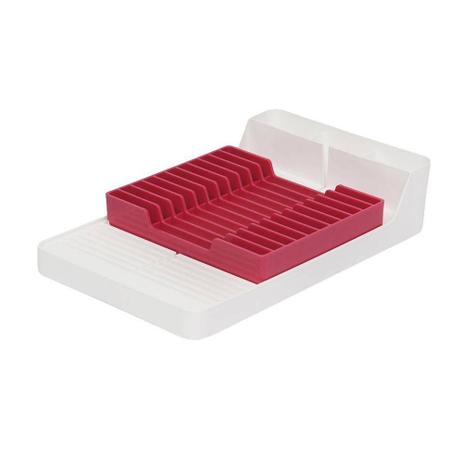Escorredor de Pratos e Louças Branco e Vermelho - Crippa é ruim? Escorredor de Pratos e Louças Branco e Vermelho - Crippa é boa?