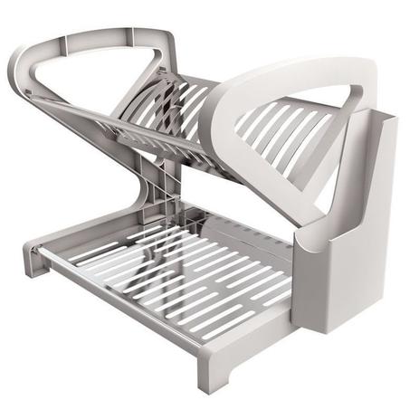 Escorredor de Pratos e Louças Inox Euro Home Branco IN2742BR Menor preço em Escorredor de Pratos e Louças Inox Euro Home Branco IN2742BR